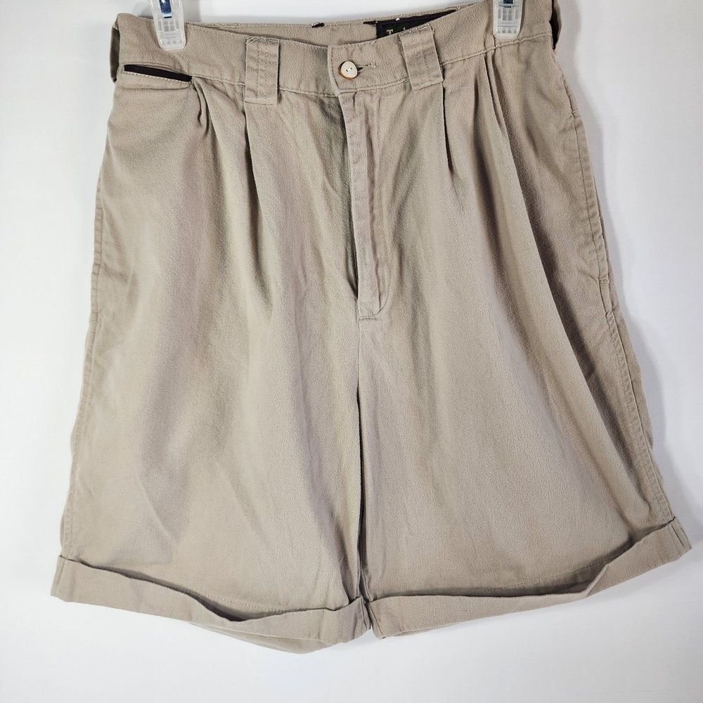 Khakis Tan Womens Timberland Weather Gear Shorts SZ 10